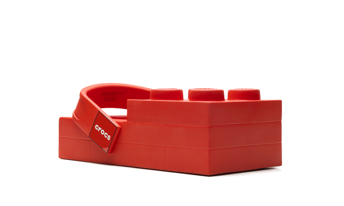 Crocs Brick Clog LEGO Red
