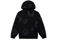 Denim Tears Cotton Wreath Hoodie Black Monochrome