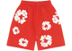 Denim Tears The Cotton Wreath Shorts Red