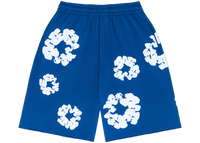 Denim Tears The Cotton Wreath Shorts Royal Blue