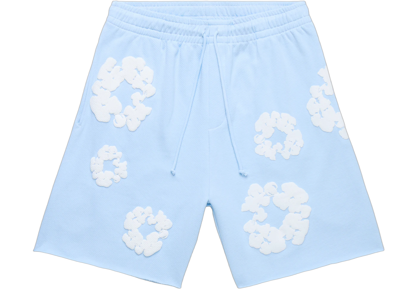 Denim Tears The Cotton Wreath Shorts Powder Blue