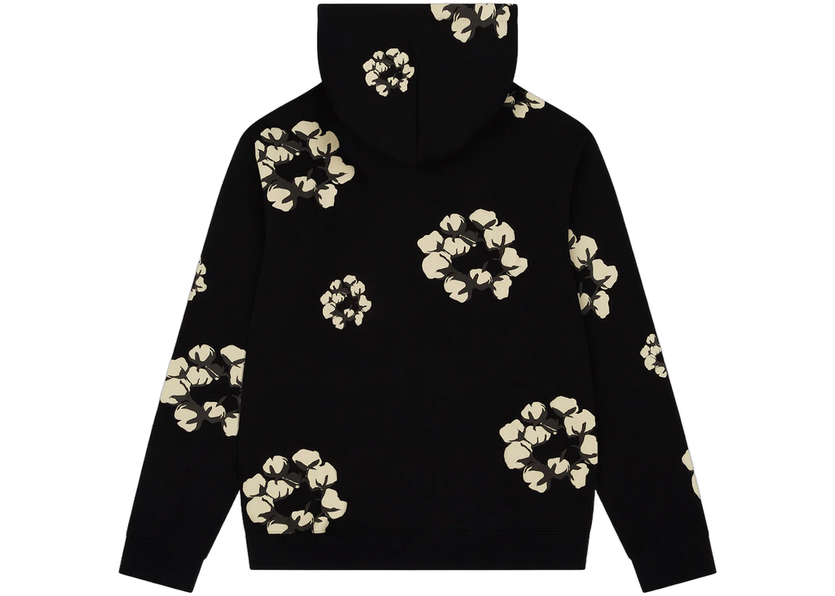 Denim Tears x Cactus Plant Flea Market Cactus Tears Wreath Hoodie Black