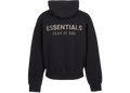 Fear of God Essential Fleece Hood Sweatshirt Black