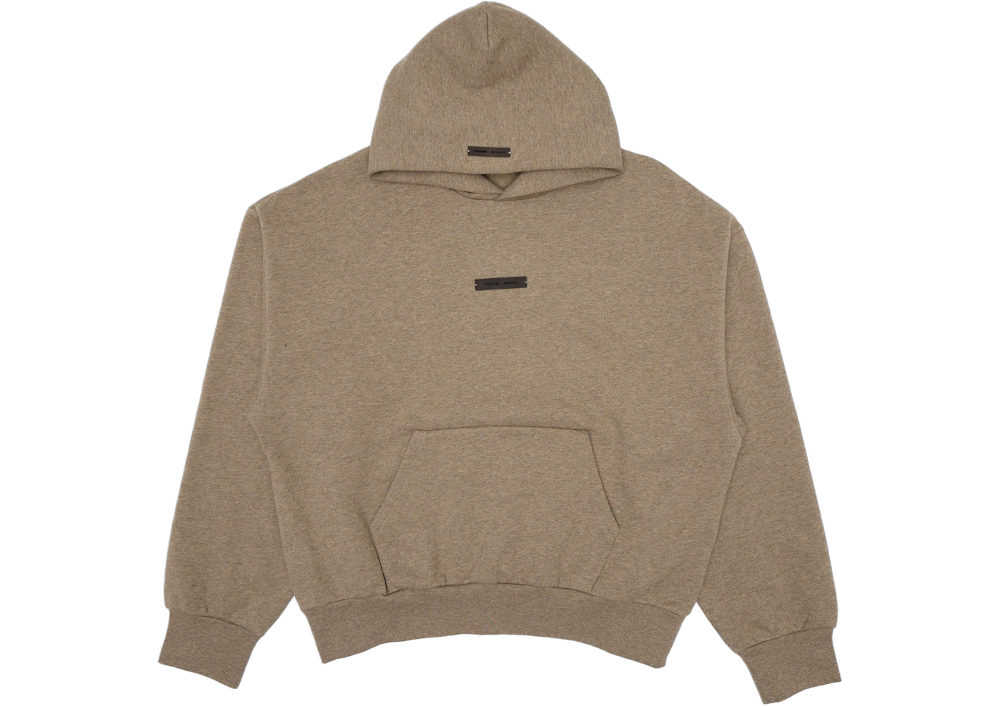 Fear of God Essentials Classic Fleece Hoodie (FW25) Homestead Heather - Sneak