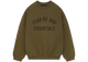 Fear of God Essentials Fleece Crewneck Olive