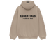 Fear of God Essentials Hoodie Desert Sand