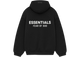 Fear of God Essentials Hoodie Black