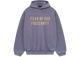 Fear of God Essentials Heavy Fleece Hoodie Lavender