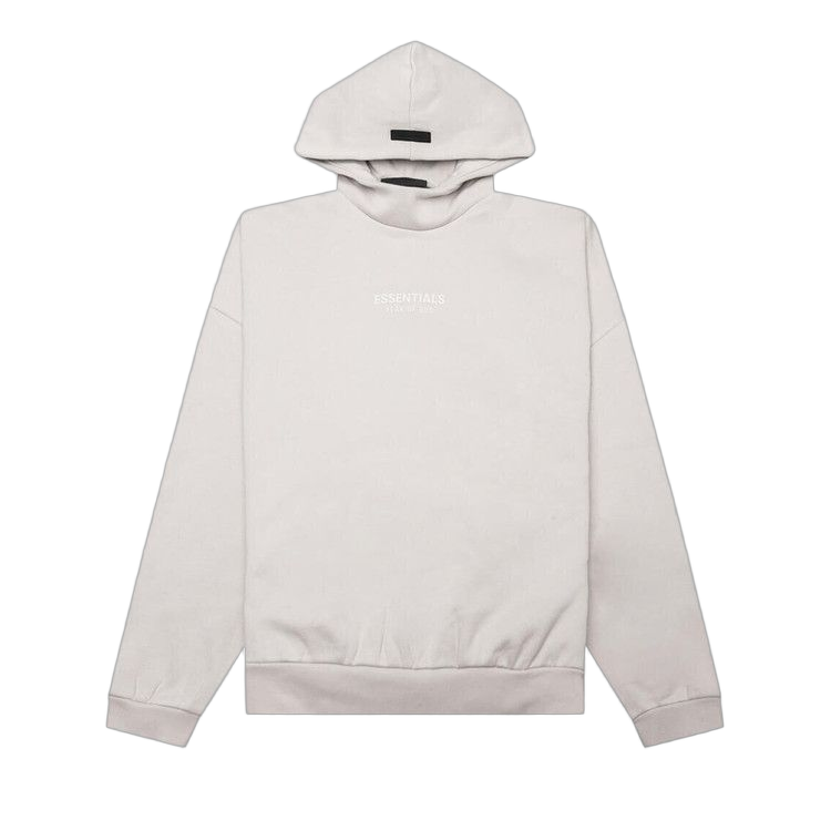 Fear of God Essentials Hoodie Silver Cloud - Sneak