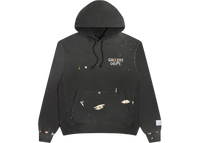 Gallery Dept. Paint Logo Hoodie Vintage Black