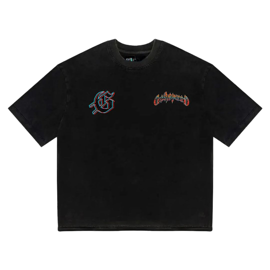 Godspeed Natural Disaster T-Shirt Washed Black