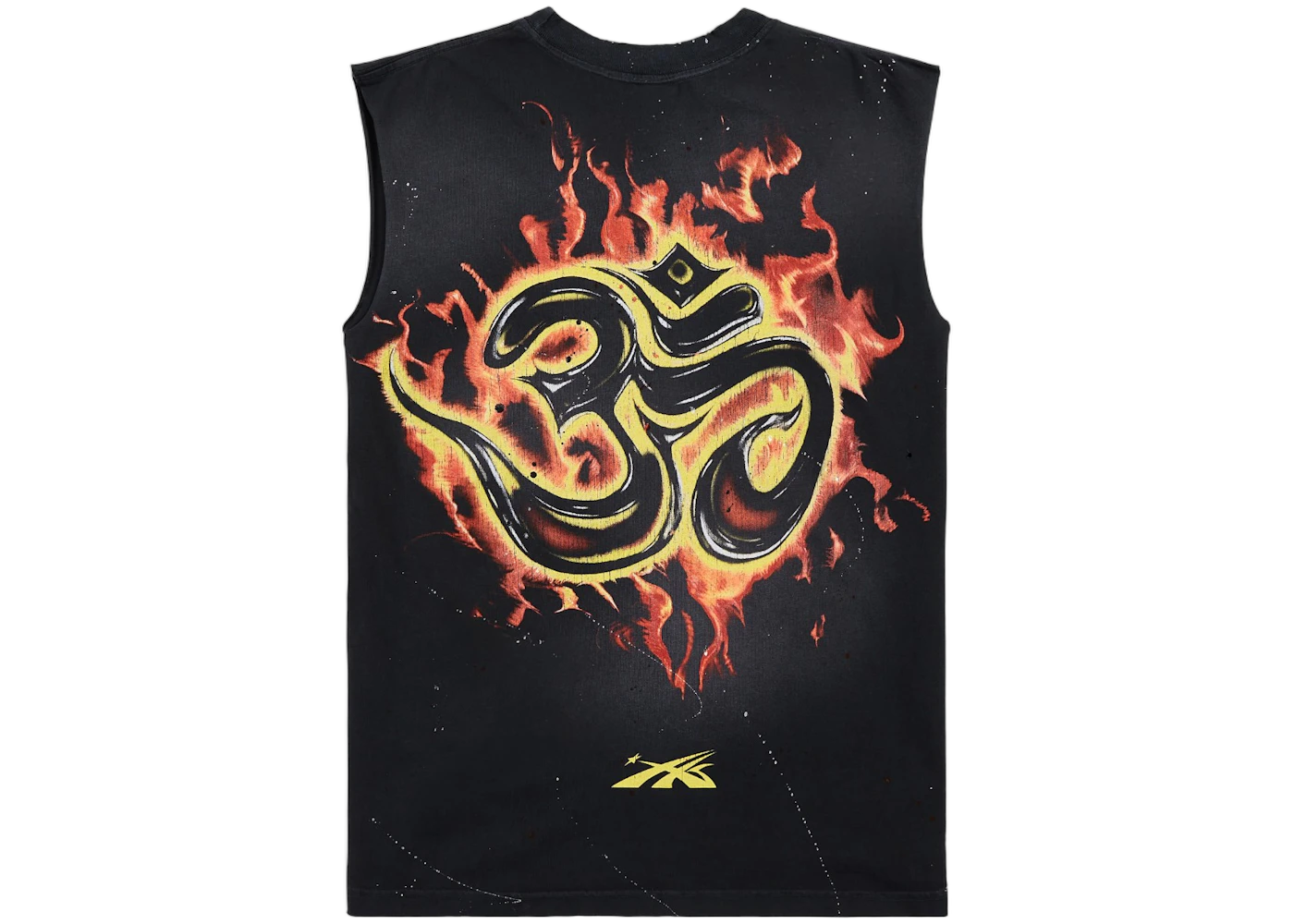 Hellstar Inner Peace Skeleton Sleeveless T-shirt Black