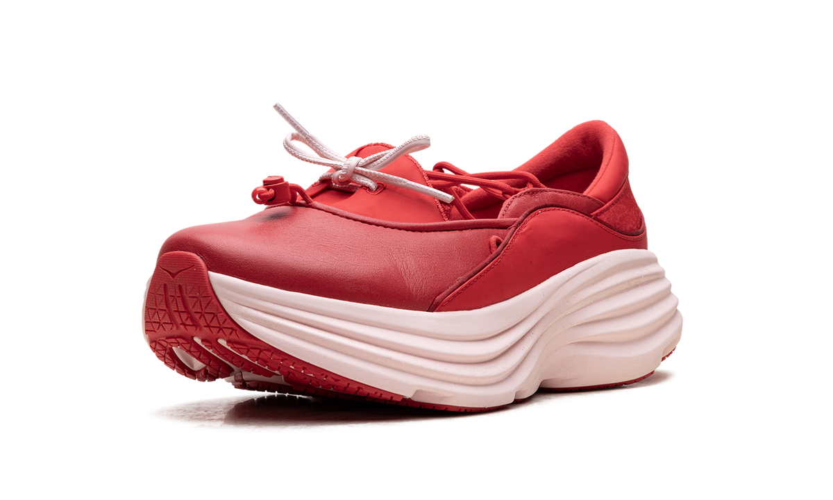 Hoka One One Bondi Mary Jane Cerise Rose Tea