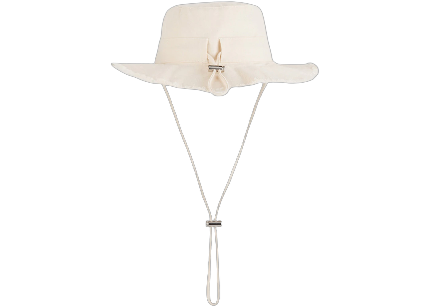 Jacquemus Le Bob Artichaut Large Brim Bucket Hat Off-White