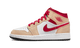 Air Jordan 1 Mid Light Curry Cardinal