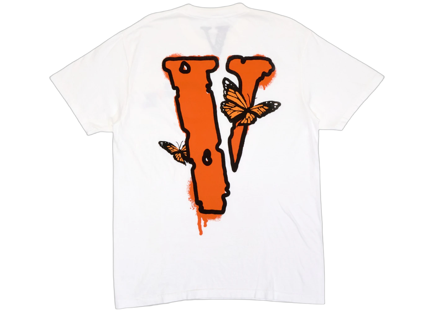 Juice Wrld x Vlone Butterfly T-Shirt White