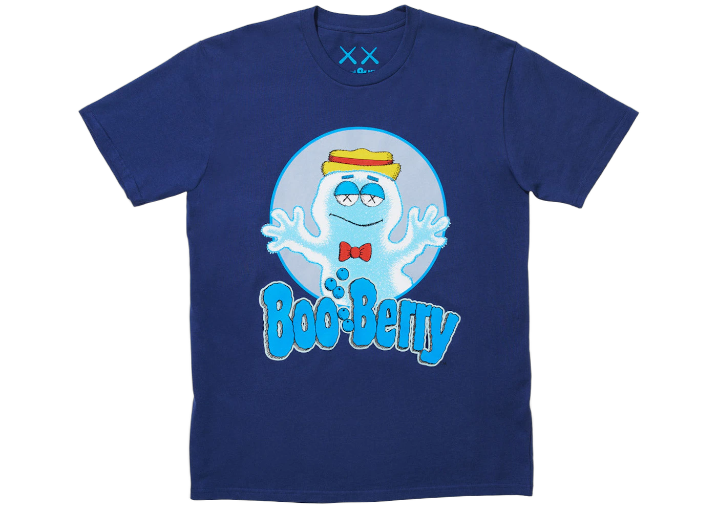 KAWS x Monsters Boo Berry T-shirt Blue