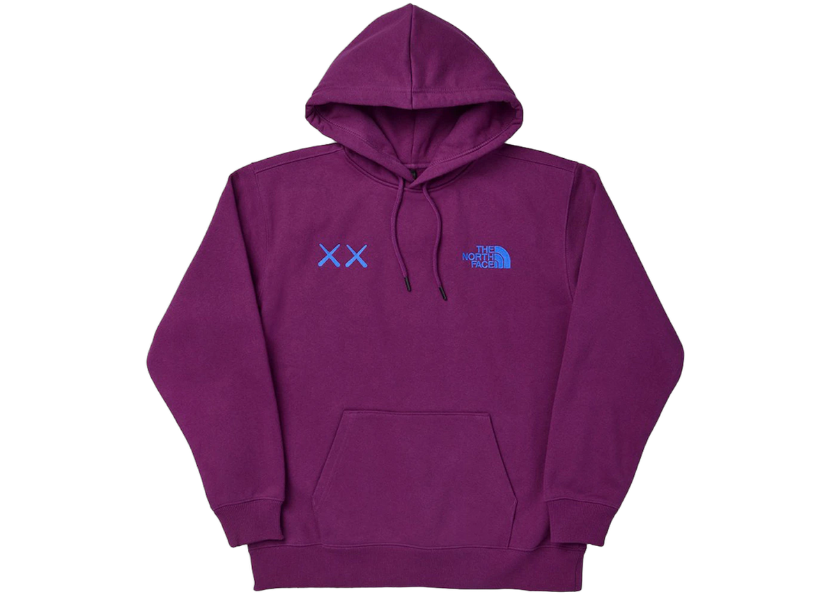 KAWS x The North Face Popover Hoodie Pamplona Purple