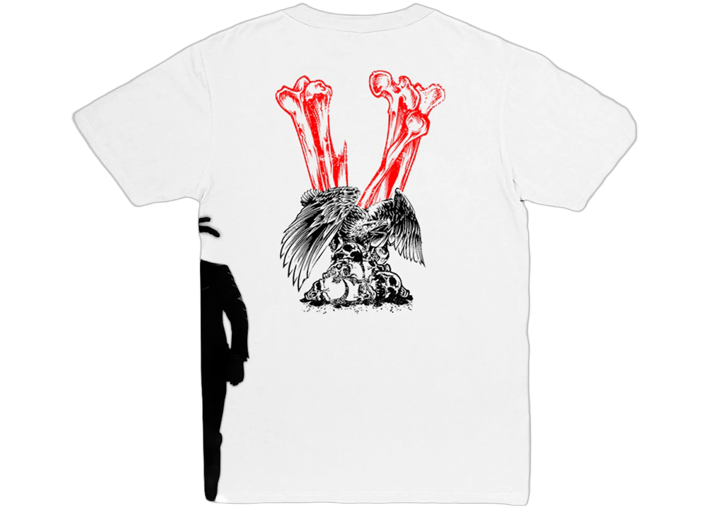Kodak Black x Vlone Vulture T-shirt White