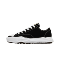 Maison Mihara Yasuhiro Peterson OG Sole Canvas Low Black, White/Black (A01FW702-BLK)