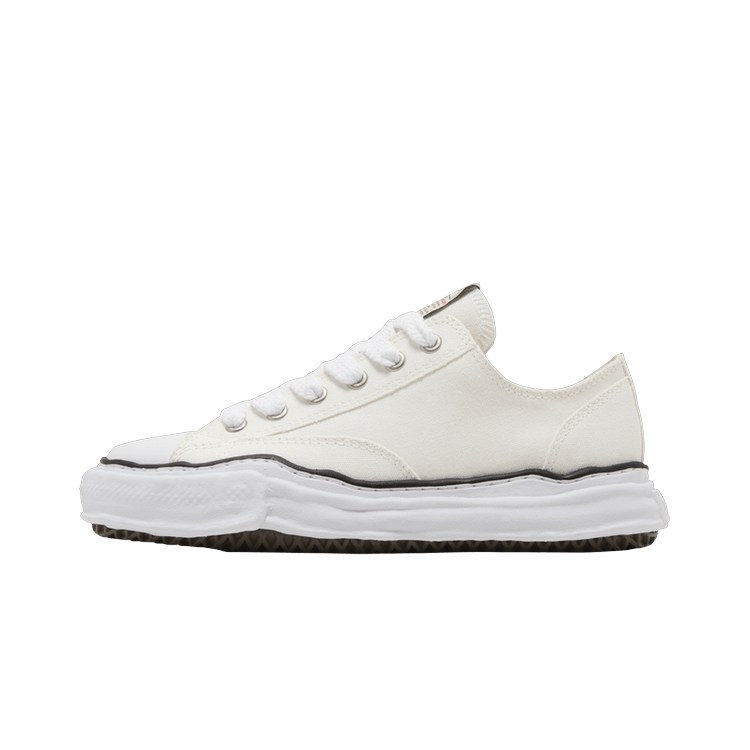 Maison Mihara Yasuhiro Peterson OG Sole Canvas Low White, White/Black (A01FW702-WHT)