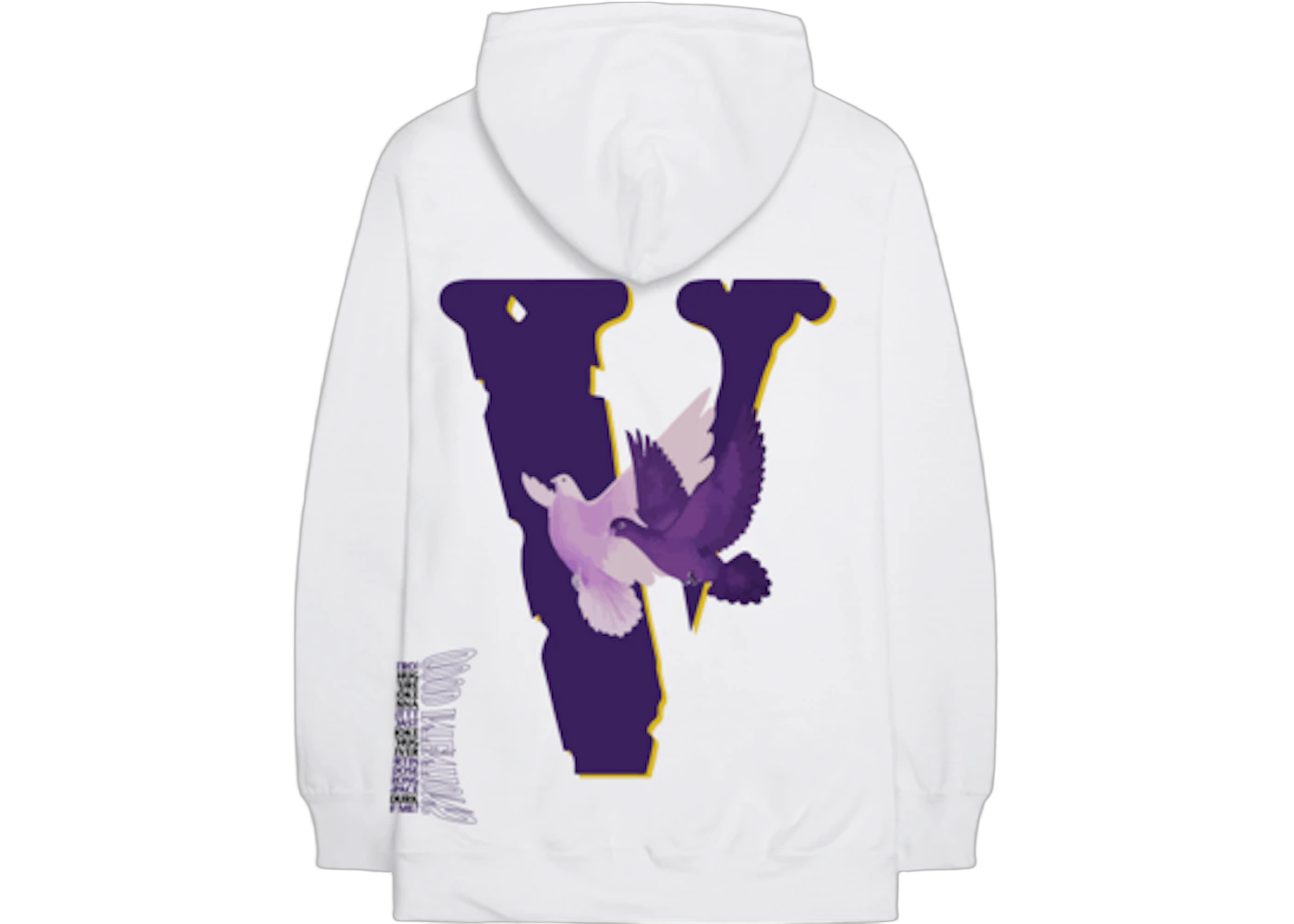 Nav x Vlone Doves Hoodie White