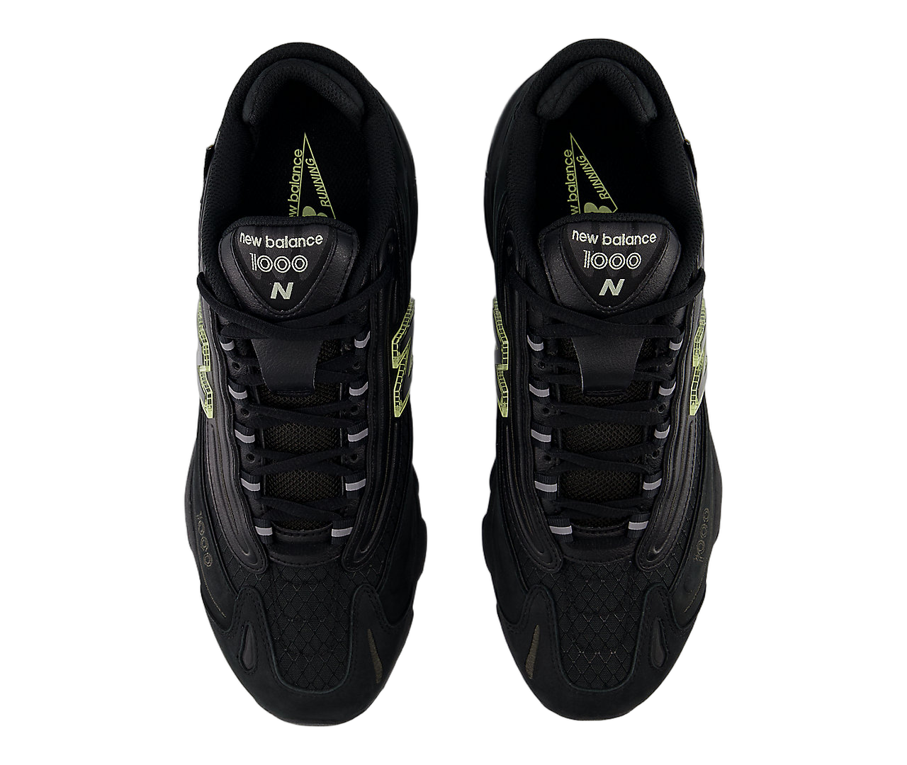 New Balance 1000 Cordura Black Neon, Black/Neon (M1000BBV)
