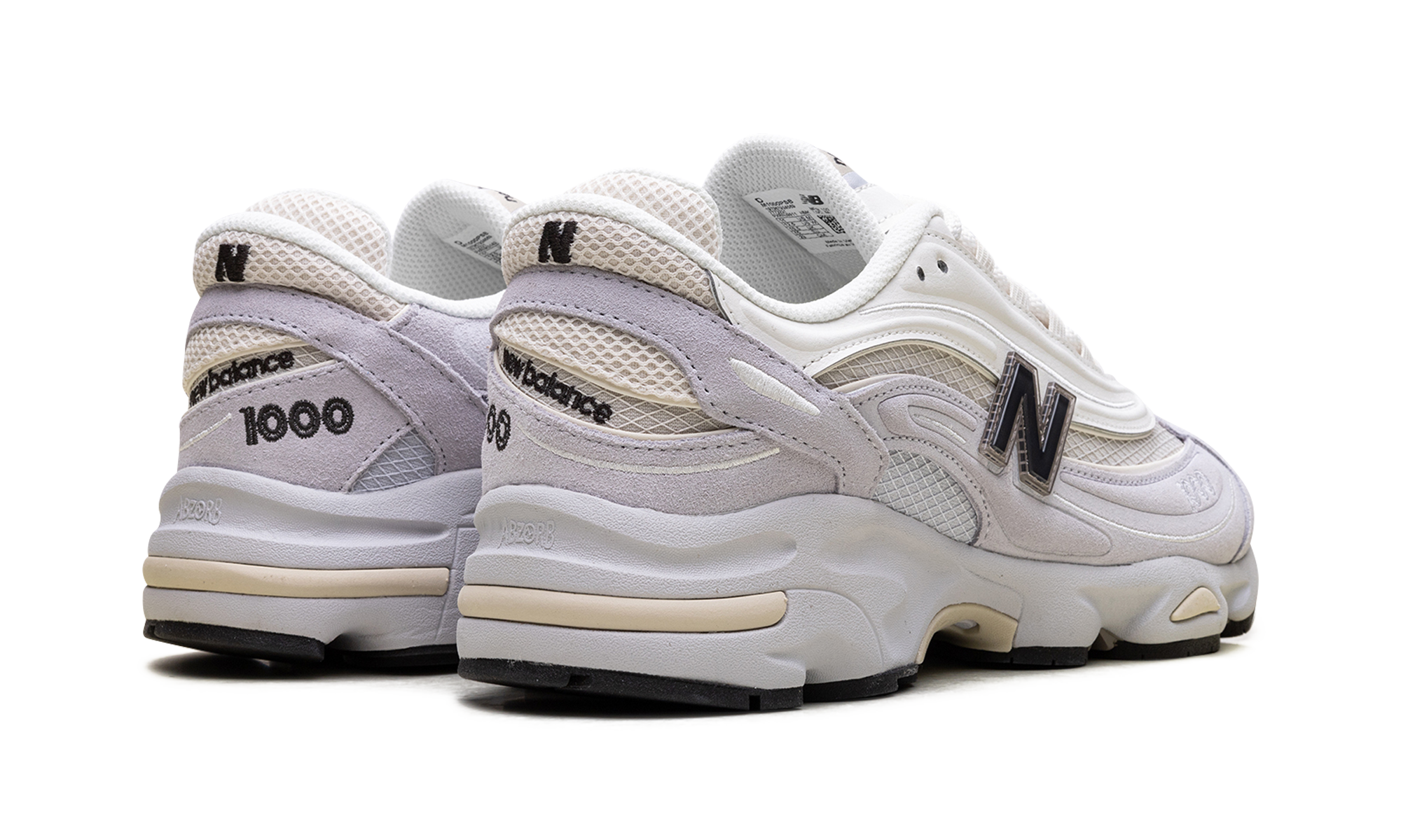 New Balance 1000 Pearl Grey Black