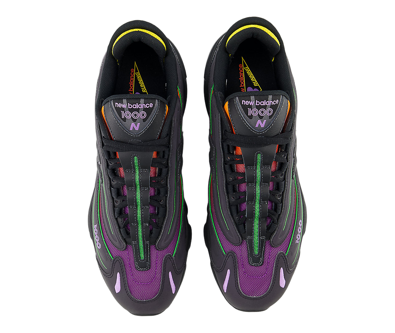 New Balance 1000 Reflective Black Multi-Color, Black/Multi-Color (M1000TP)