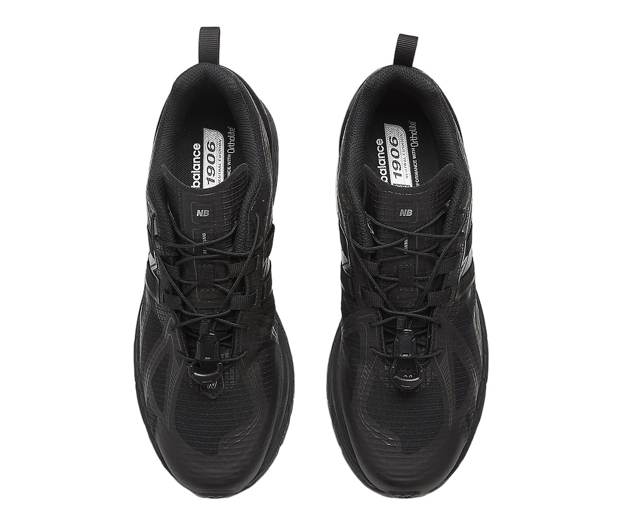 New Balance 1906R No Sew Pack Black Cement, Black/Dark Silver Metallic/Black Cement (U1906RNB)