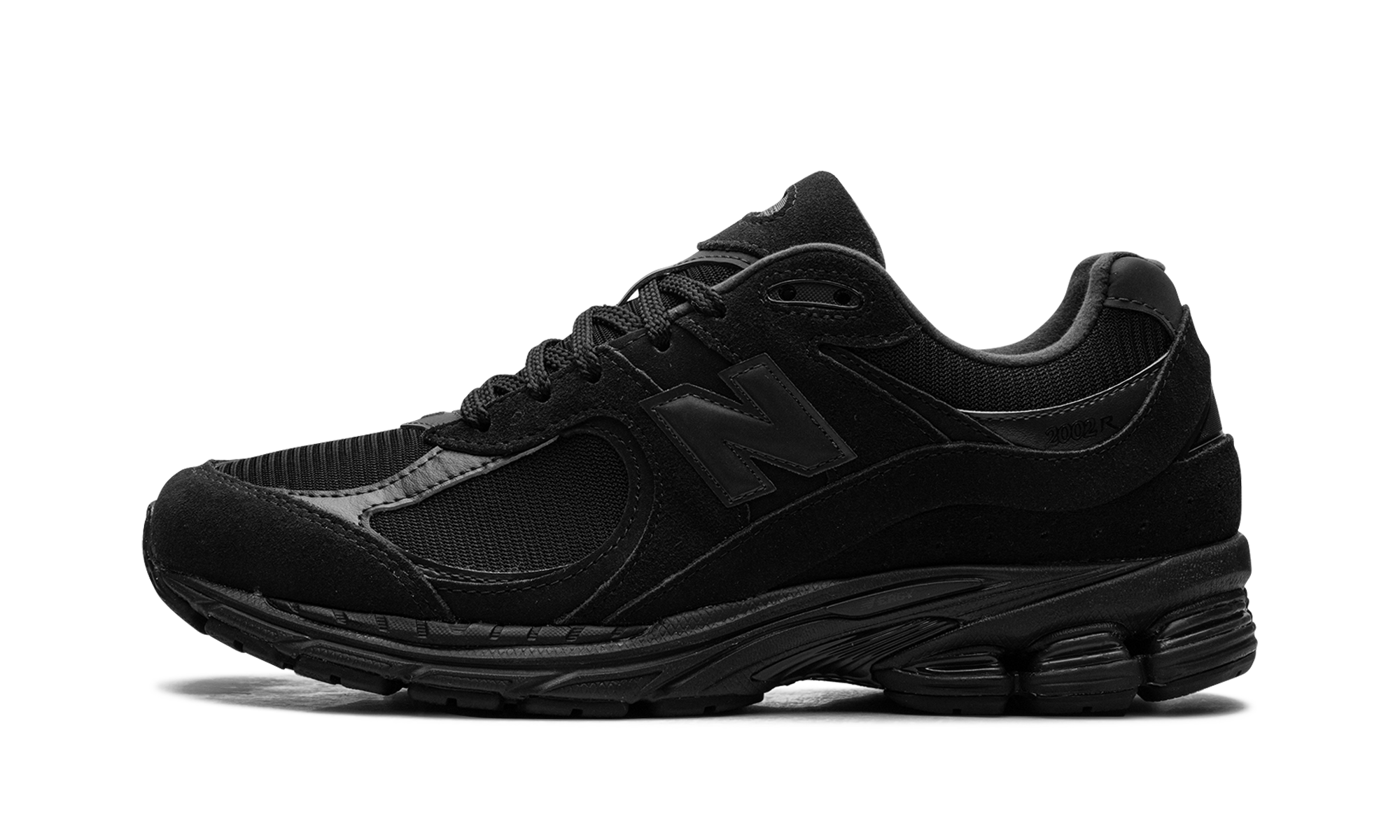 New Balance 2002R Triple Black Suede