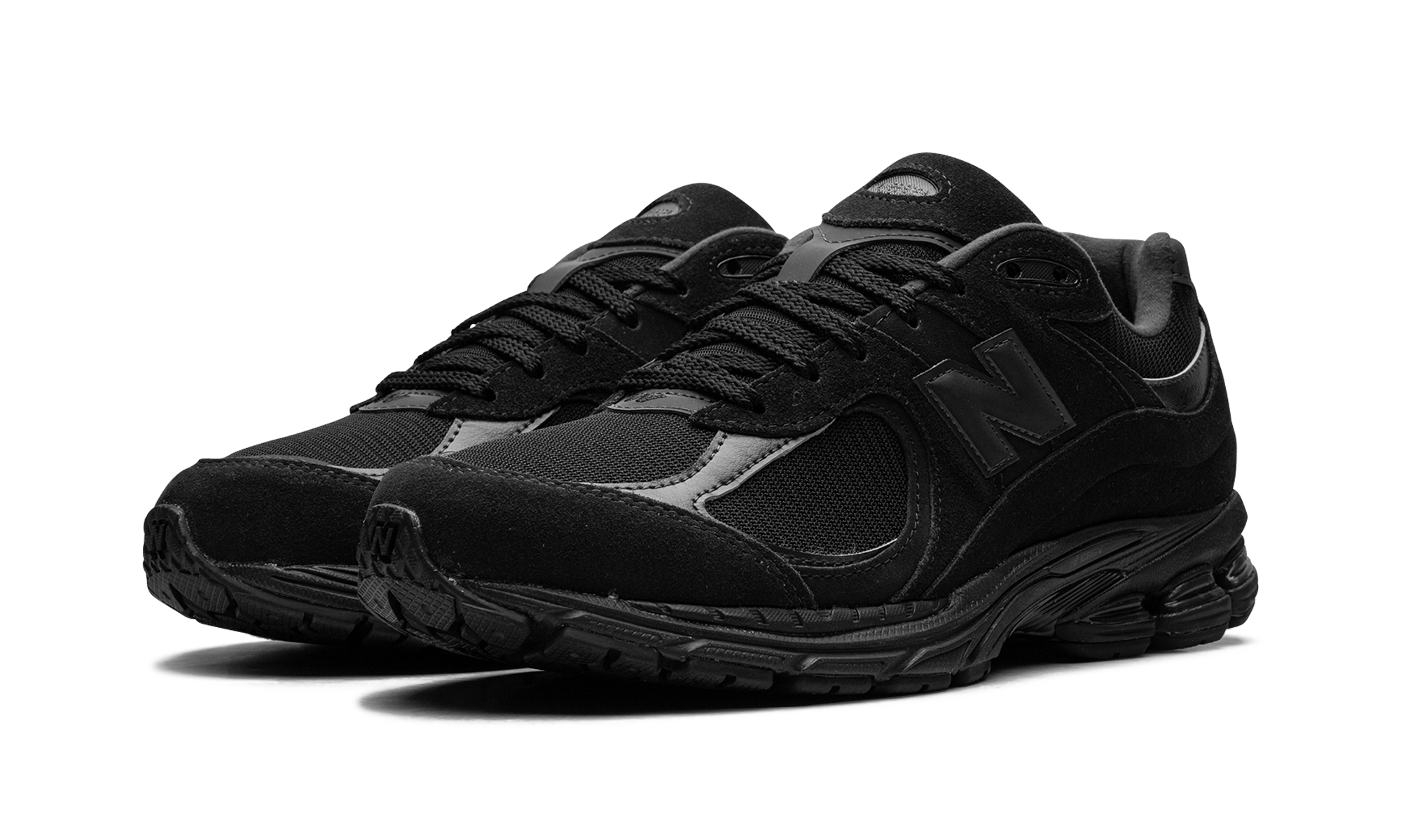 New Balance 2002R Triple Black Suede