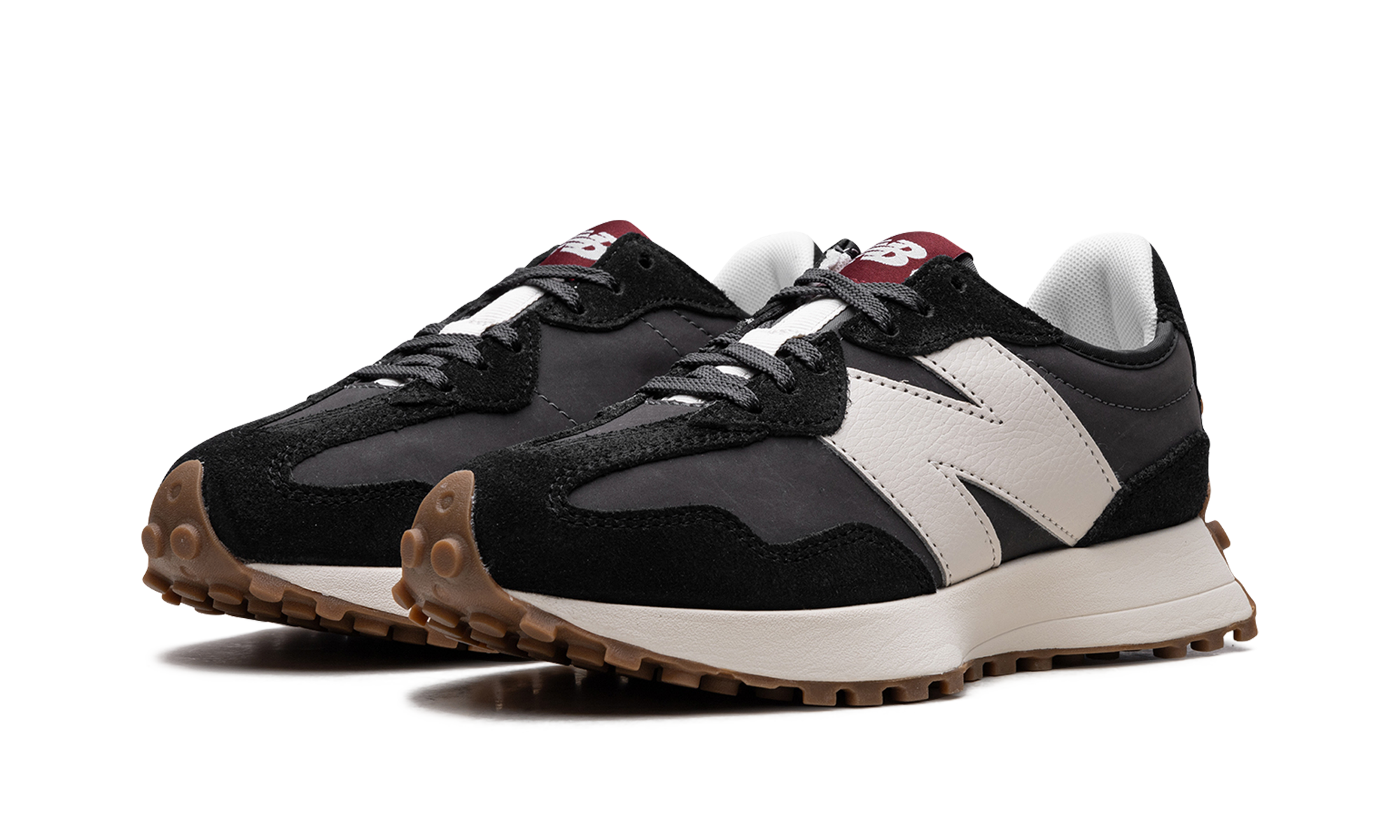 New Balance 327 Black Moonbeam