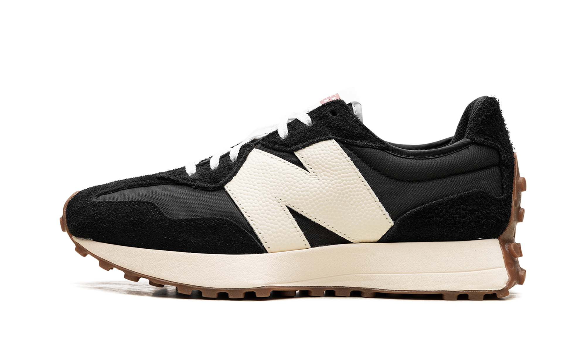 New Balance 327 Black White Gum