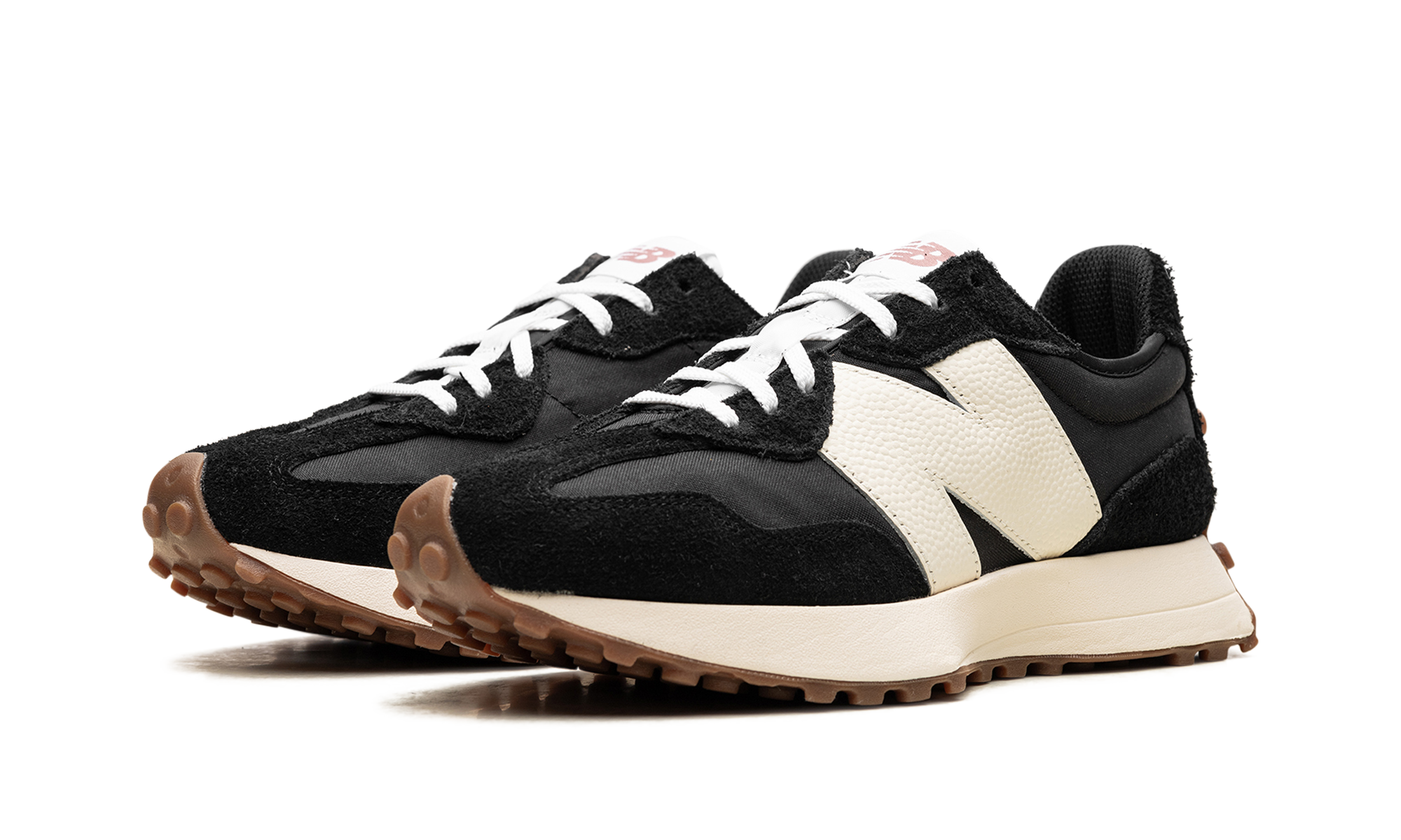 New Balance 327 Black White Gum