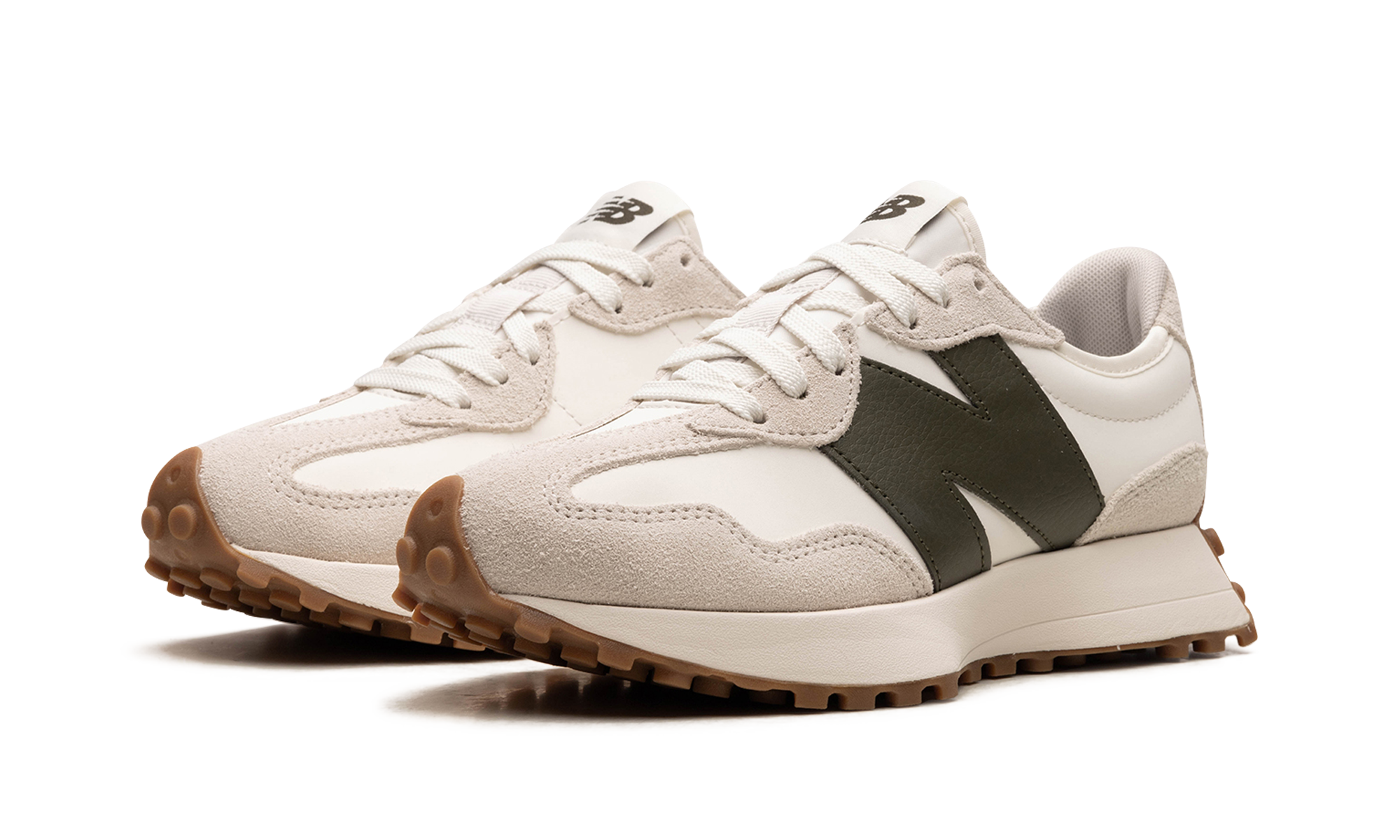 New Balance 327 Moonbeam Oak Leaf Green