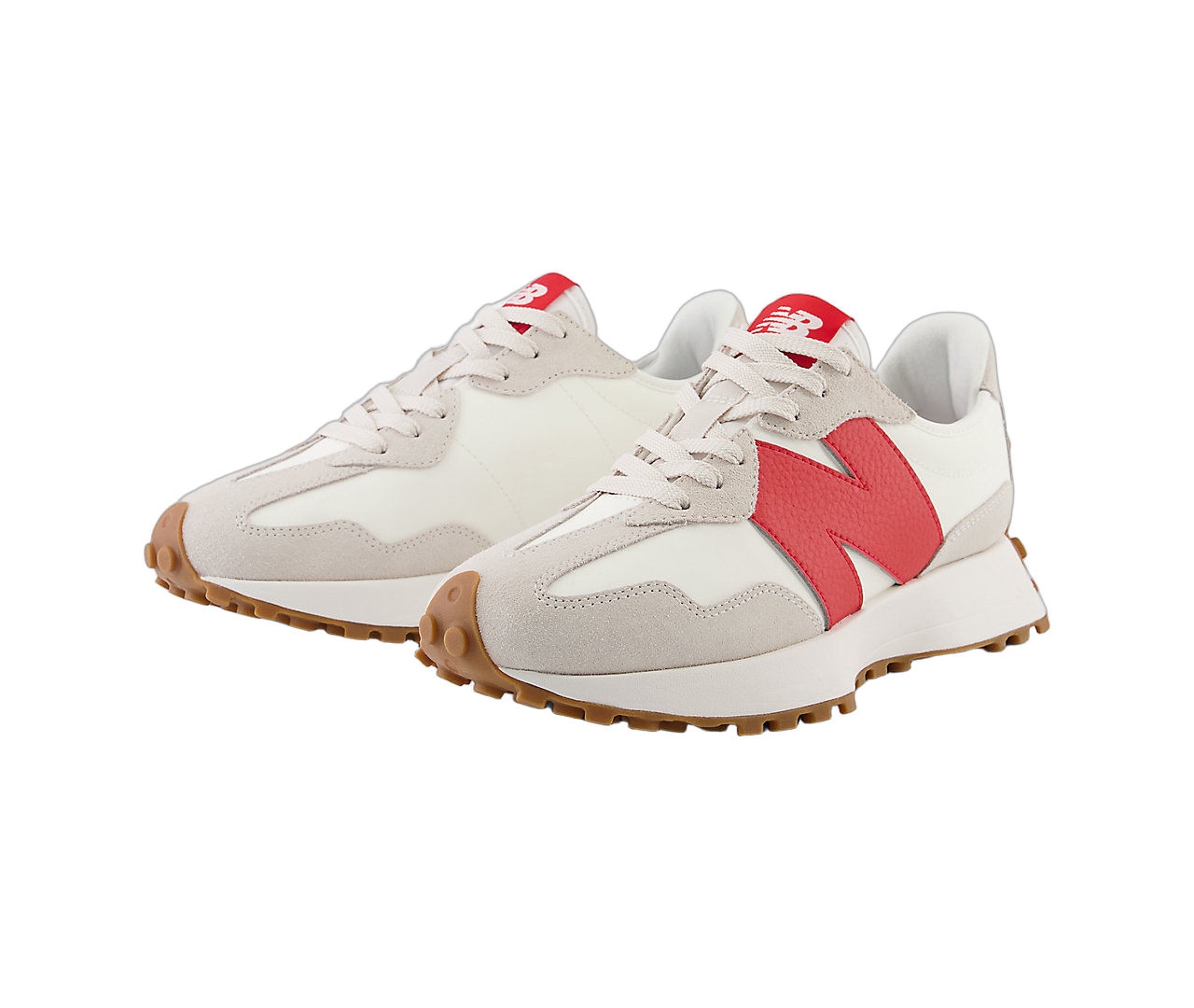 New Balance 327 Moonbeam True Red - Sneak