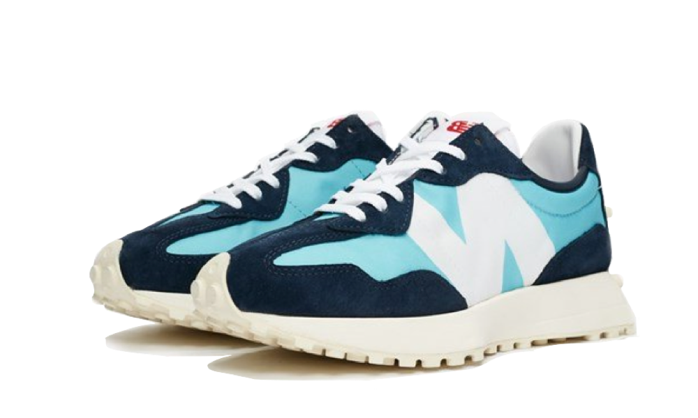 New Balance 327 Navy White, Navy/White-Sky Blue (WS327CPB)