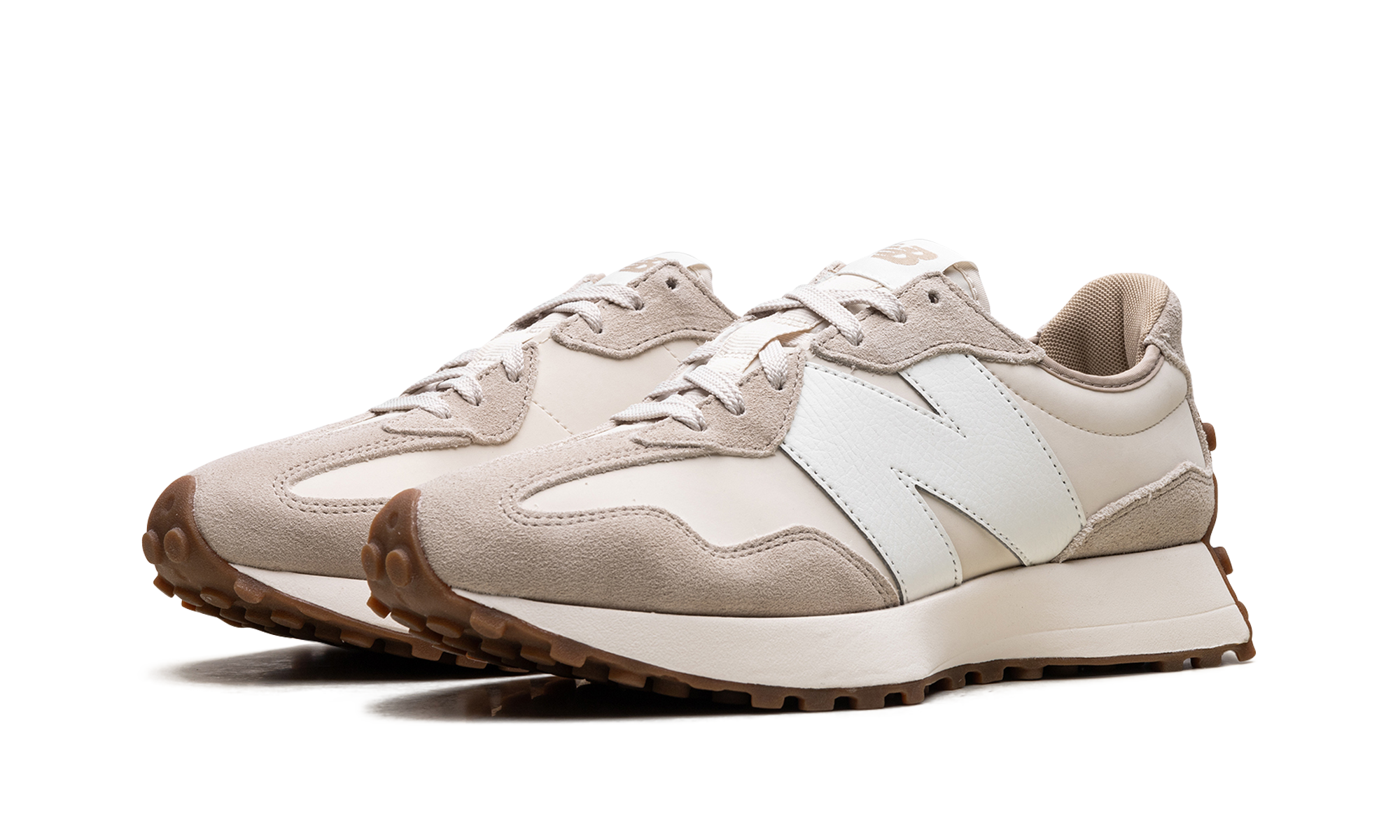 New Balance 327 Oatmeal White