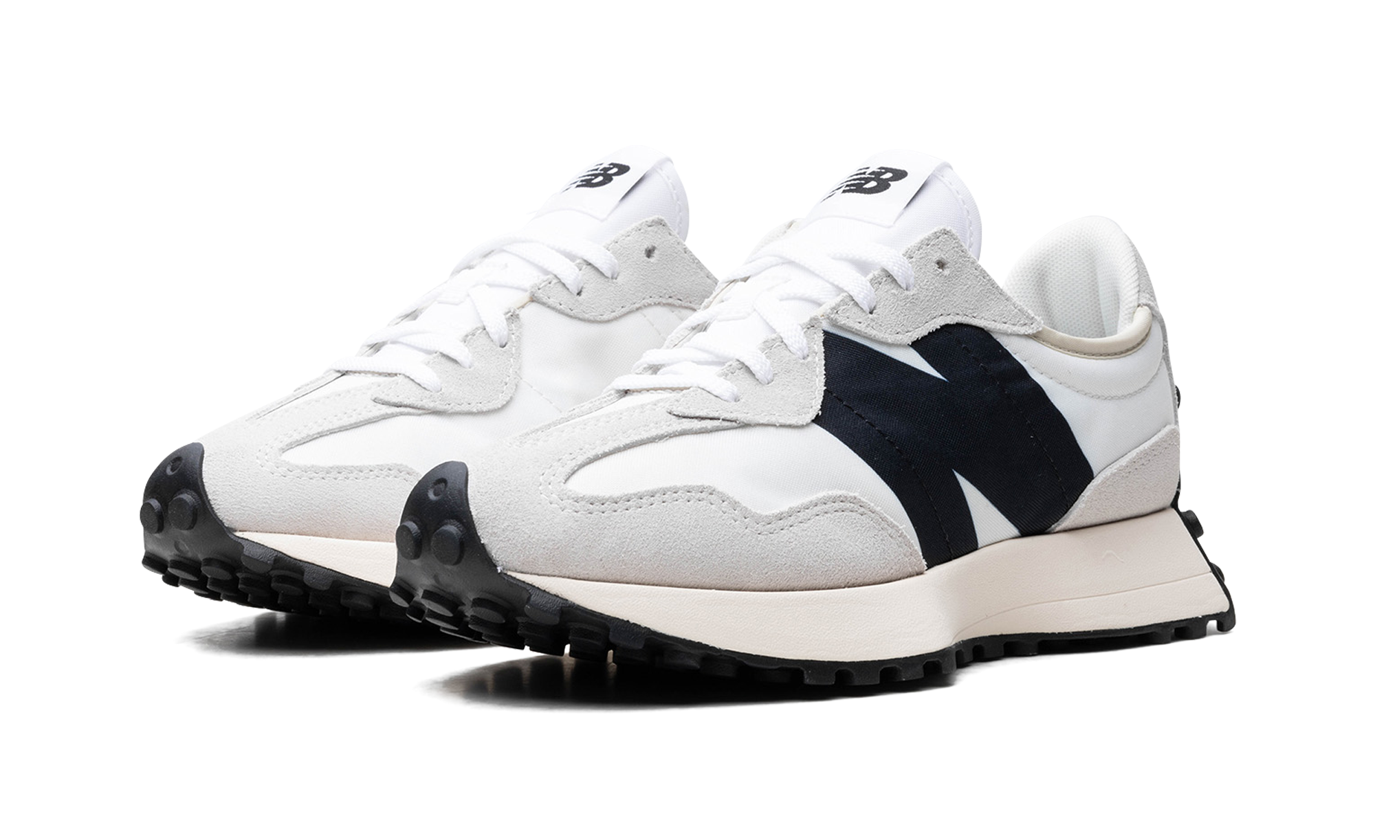 New Balance 327 Sea Salt Black