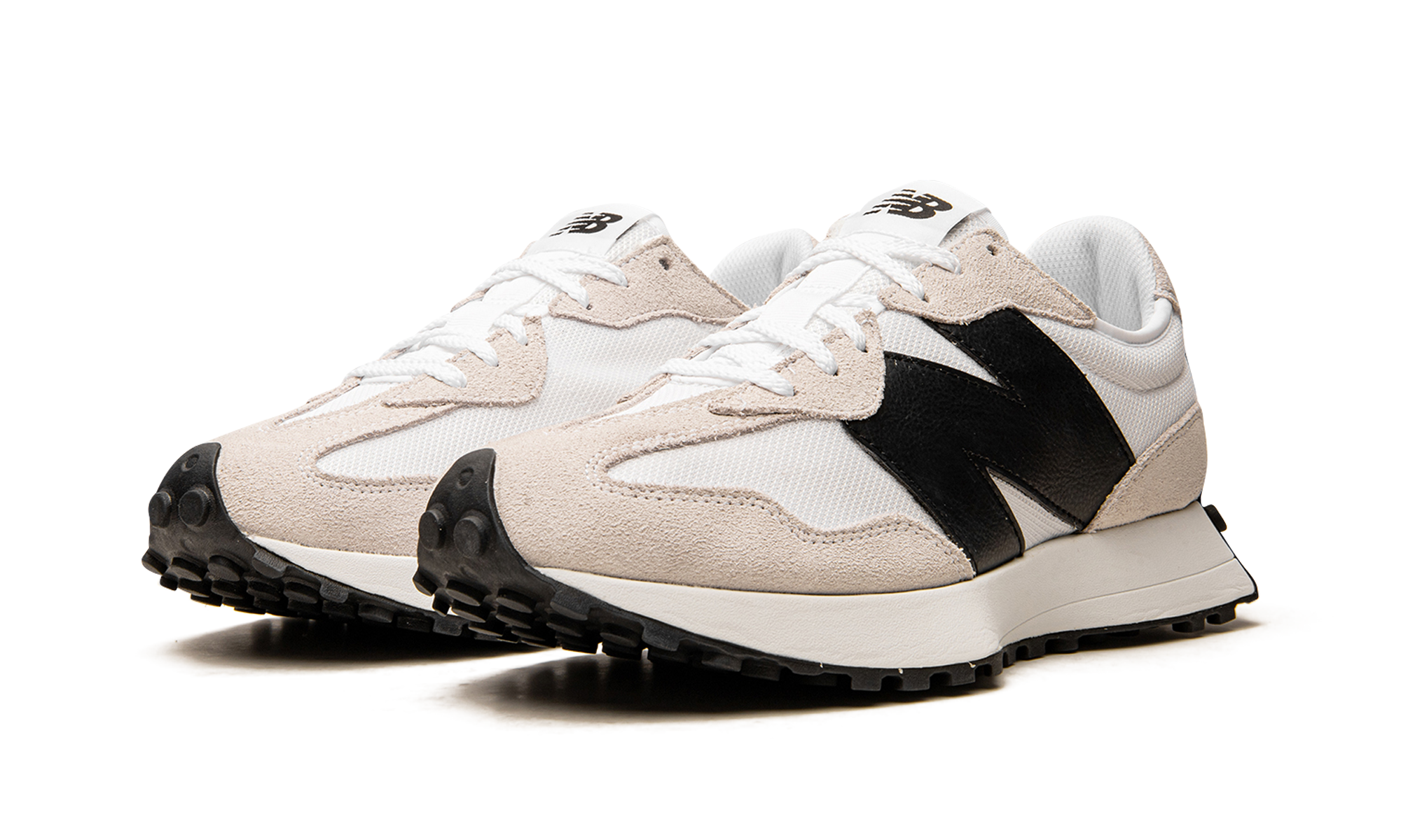 New Balance 327 White Black
