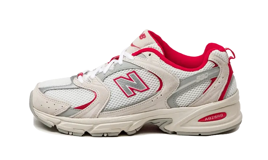 New Balance 530 Beige Red, Beige/Red (MR530QB)