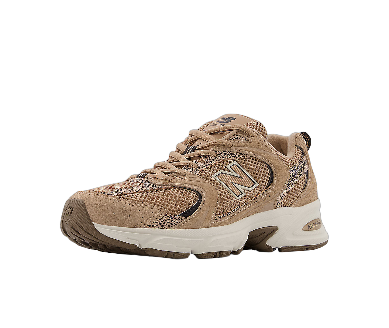 New Balance 530 Flat Taupe Black Cement - Sneak