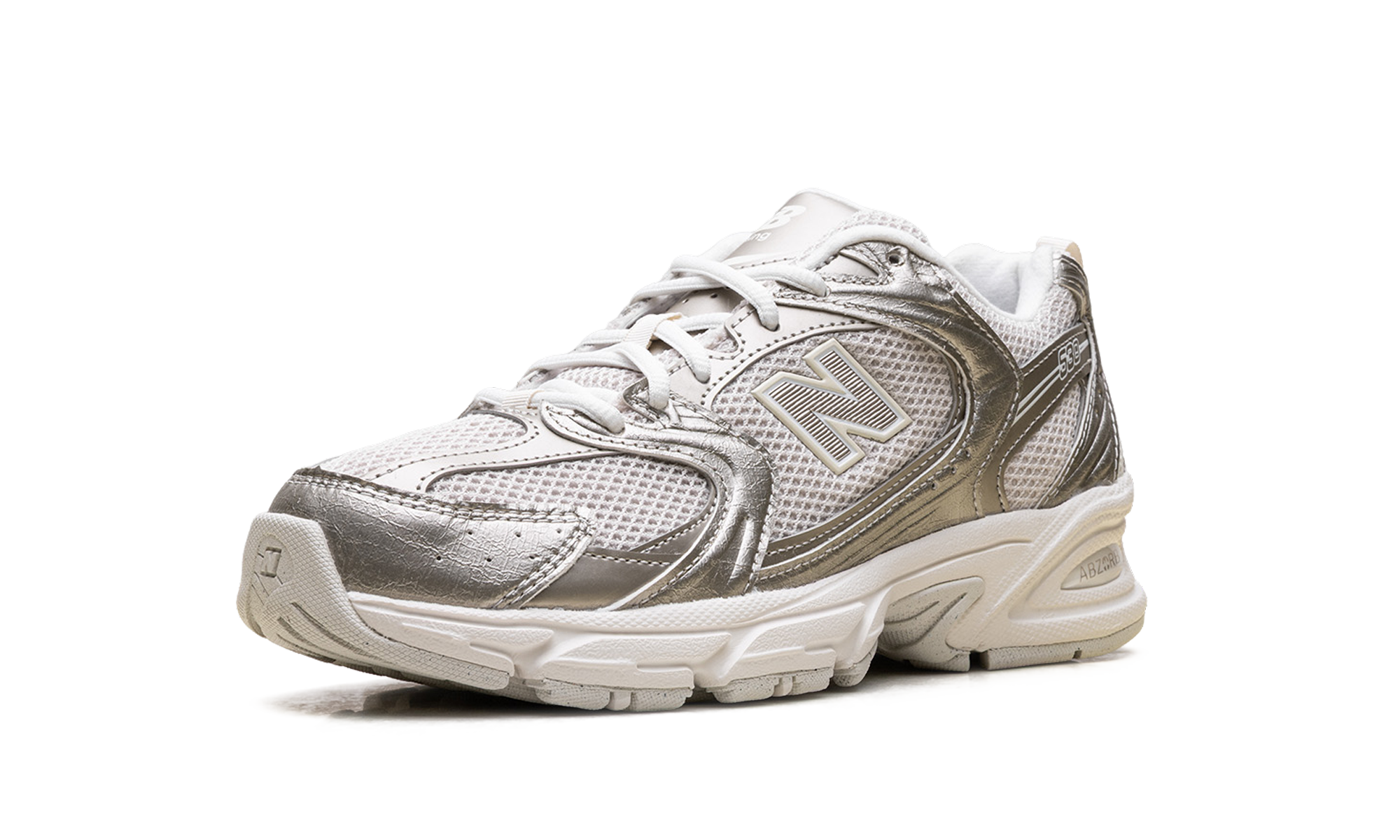 New Balance 530 Gold Metalic Linen