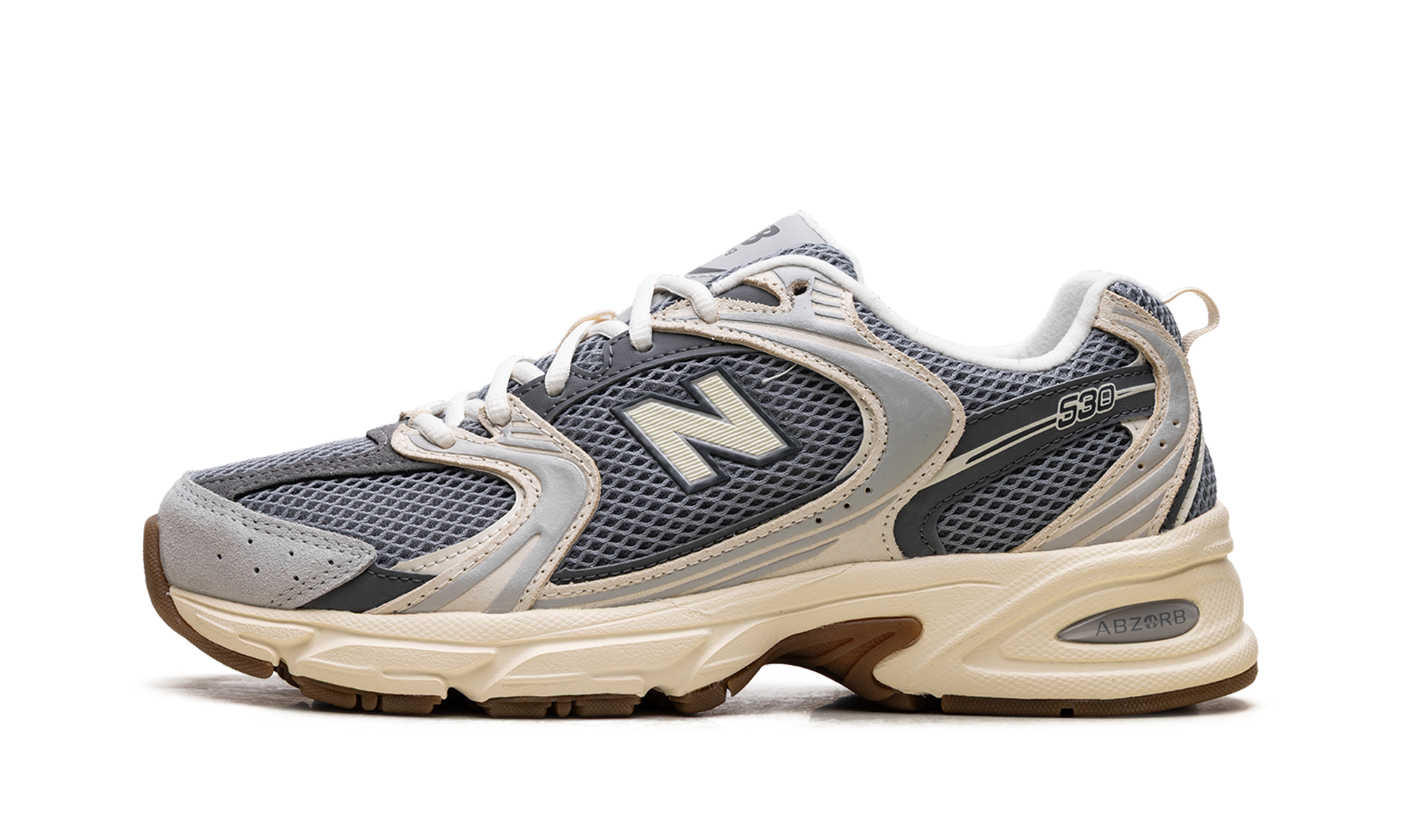 New Balance 530 Rain Cloud Castlerock Gum