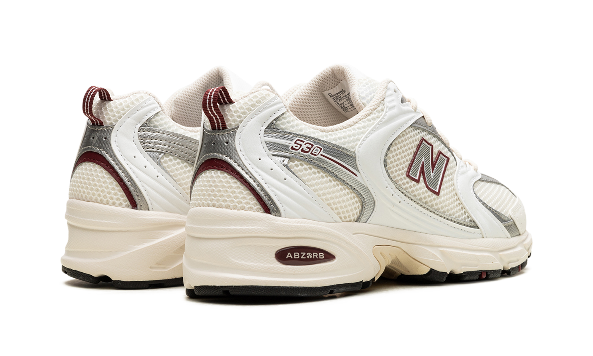 New Balance 530 Sea Salt Mercury Red