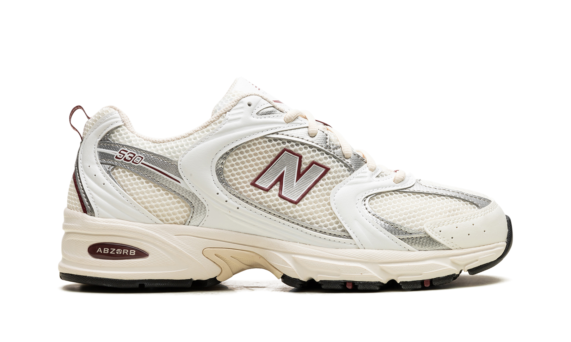 New Balance 530 Sea Salt Mercury Red