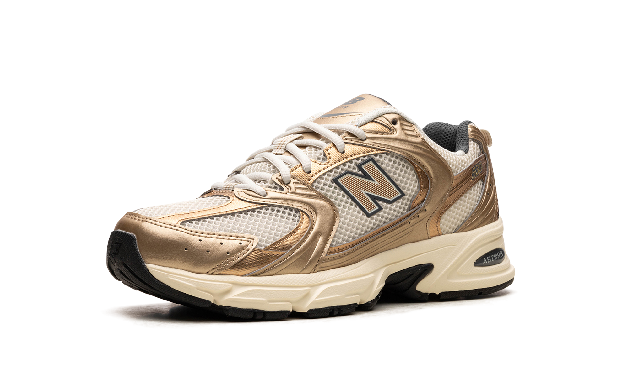 New Balance 530 Turtledove Gold Metallic