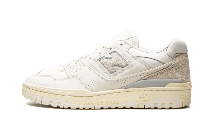 New Balance 550 Aime Leon Dore White Leather, White/White (BB550AM1)