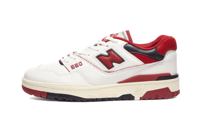 New Balance 550 Aime Leon Dore White Red, White/Red (BB550AE1)